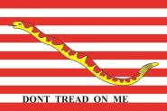 Flagge US First Navy Jack 