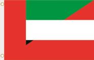 Fahne Vereinigte Arabische Emirate VAE-Österreich 90 x 150 cm 