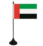 Tischflagge Vereinigte Arabische Emirate 10 x 15 cm 