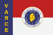 Flagge Vance County (North Carolina) 