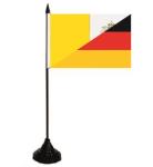 Tischflagge Vatikan-Deutschland 10 x 15 cm 