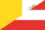 Flagge Vatikan-Österreich 