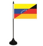 Tischflagge Venezuela-Deutschland 10 x 15 cm 