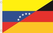 Fahne Venezuela-Deutschland 90 x 150 cm 