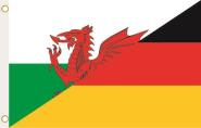 Fahne Wales-Deutschland 90 x 150 cm 