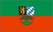 Flagge Weiden in der Oberpfalz 