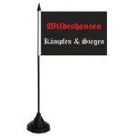 Tischflagge Wildeshausen Kämpfen und Siegen 10x15 cm 