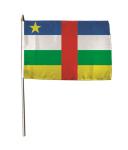 Stockflagge Zentral-Afrikanische-Republik 30 x 45 cm 