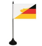 Tischflagge Zypern-Deutschland 10 x 15 cm 