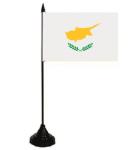 Tischflagge Zypern 10 x 15 cm 
