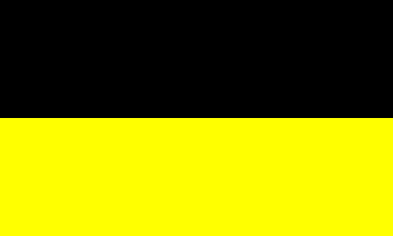 Fahne Schwarz-Gelb Riesenflagge 3 x 5 m 
