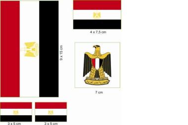 Aufkleberbogen Ägypten 