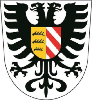 Aufkleber Alb - Donau - Kreis Wappen 