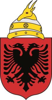 Aufkleber Albanien Wappen 