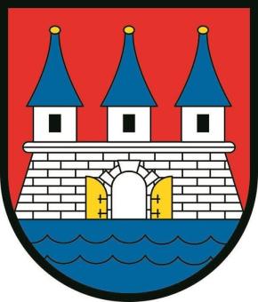 Aufkleber Hamburg Altona Wappen 