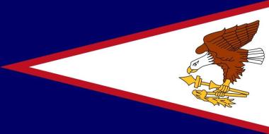 Miniflag Amerikanisch Samoa 10 x 15 cm 