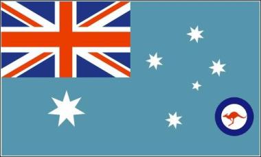 Miniflag Australien Airforce 10 x 15 cm 