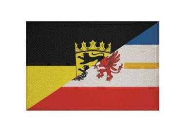Aufnäher Baden-Württemberg-Mecklenburg-Vorpommern Patch 9x 6 cm 