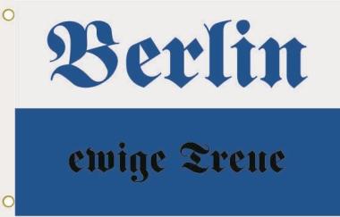 Fahnen Flagge Berlin 1892 Die blau weiße die Invasion 90 x 150 cm 