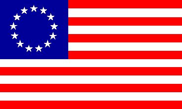 Miniflag Betsy Ross 10 x 15 cm 