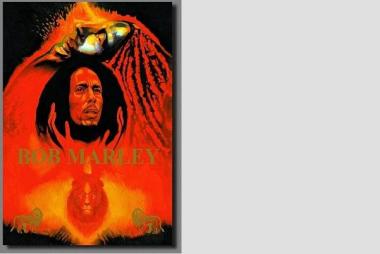 Posterflagge Bob Marley VII 105 x 75 cm 