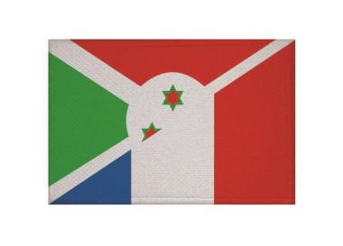 Aufnäher Burundi-Frankreich Patch 9 x 6 cm 