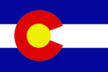 Miniflag Colorado 10 x 15 cm 