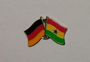 Freundschaftspin Deutschland - Ghana 25 x 15 mm 