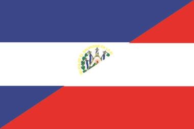 Flagge El Salvador-Österreich 