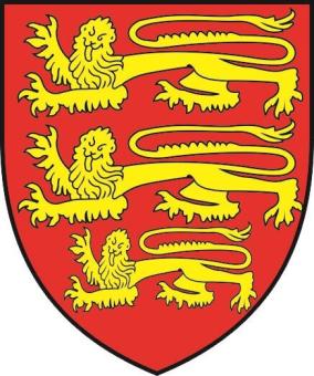 Aufkleber England Wappen 