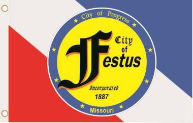 Fahne Festus City (Missouri) 90 x 150 cm 