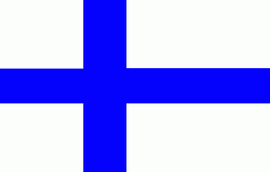 Fahne Finnland 90 x 150 cm 