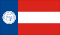 Flagge Georgia 1920 
