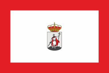 Flagge Gijon (Spanien) 