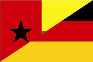 Aufkleber Guinea Bissau - Deutschland 