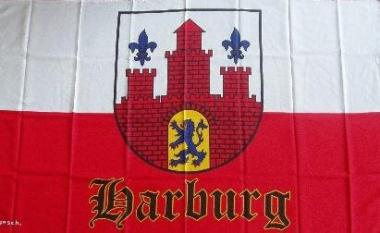 Fahne Hamburg Harburg 90 x 150 cm 