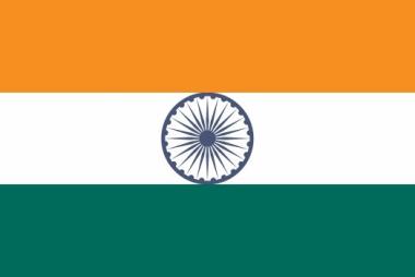 Fahne Indien 90 x 150 cm 