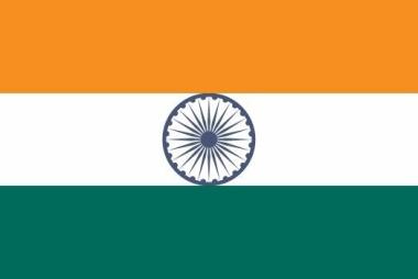 Miniflag Indien 10 x 15 cm 