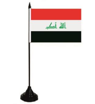 Tischflagge Irak 10 x 15 cm 