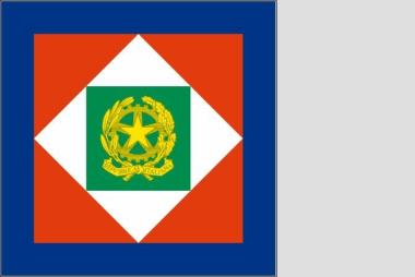 Fahne Italien Präsidenten Standarte 150 x 150 cm 