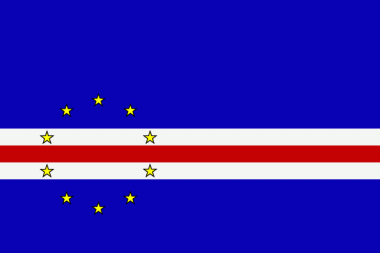 Miniflag Kap Verde 10 x 15 cm 