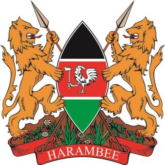 Aufkleber Kenia Wappen 