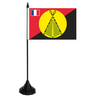 Tischflagge Königreich Sigave (Wallis & Futuna) 10x15 cm 