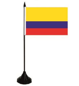 Tischflagge Kolumbien 10 x 15 cm 