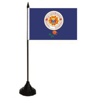 Tischflagge Lancaster City (Pennsylvania) 10x15 cm 