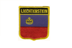 Wappenaufnäher Liechtenstein 