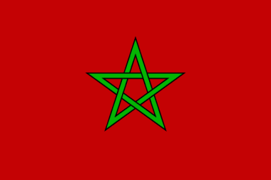 Miniflag Marokko 10 x 15 cm 