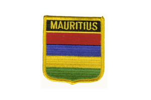 Wappenaufnäher Mauritius 