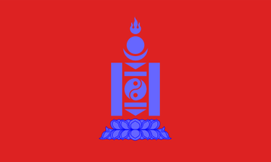 Flagge Mongolei 1924-1940 