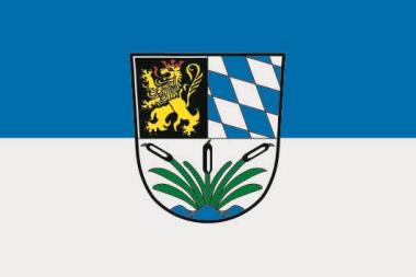 Flagge Moosbach (Oberbayern) 